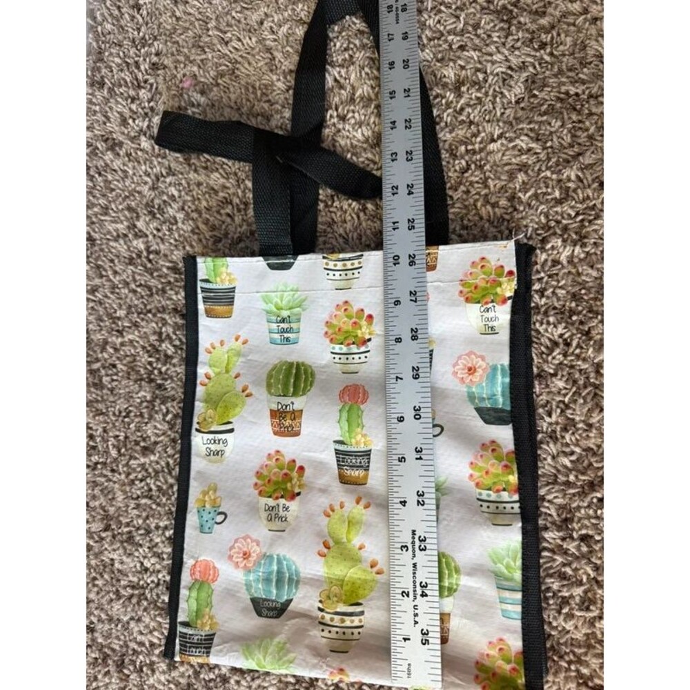World Market Cactus Don’t be a prick lunch bag